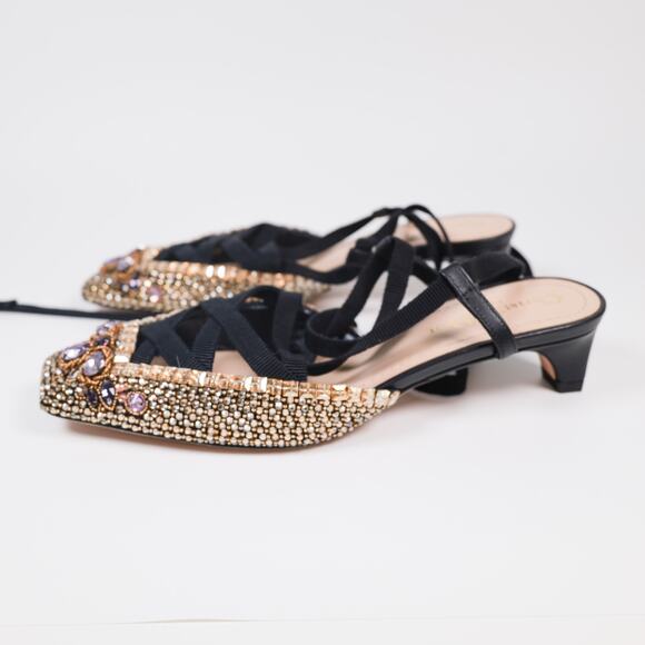 NWOB Christian Dior FW23 Crystal Embellished D-Envol Lace-Up Pump EU 36 - Picture 3 of 7